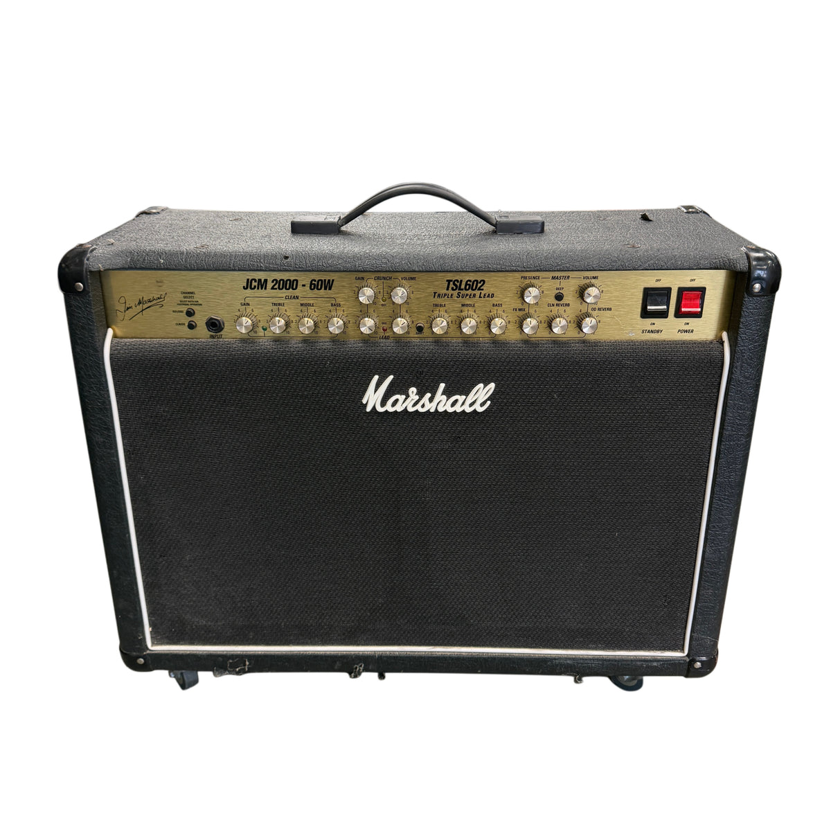 Marshall JCM 2000 TSL602 60-Watt 2x12 Tube Combo Amp w/ Footswitch - Collection Only