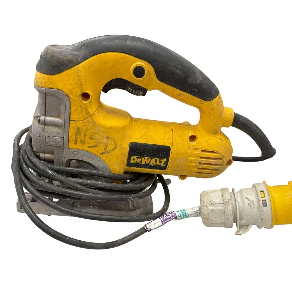 DeWalt DW331K 110V Top Handle Jigsaw Heavy Duty Corded Site - Collection Only