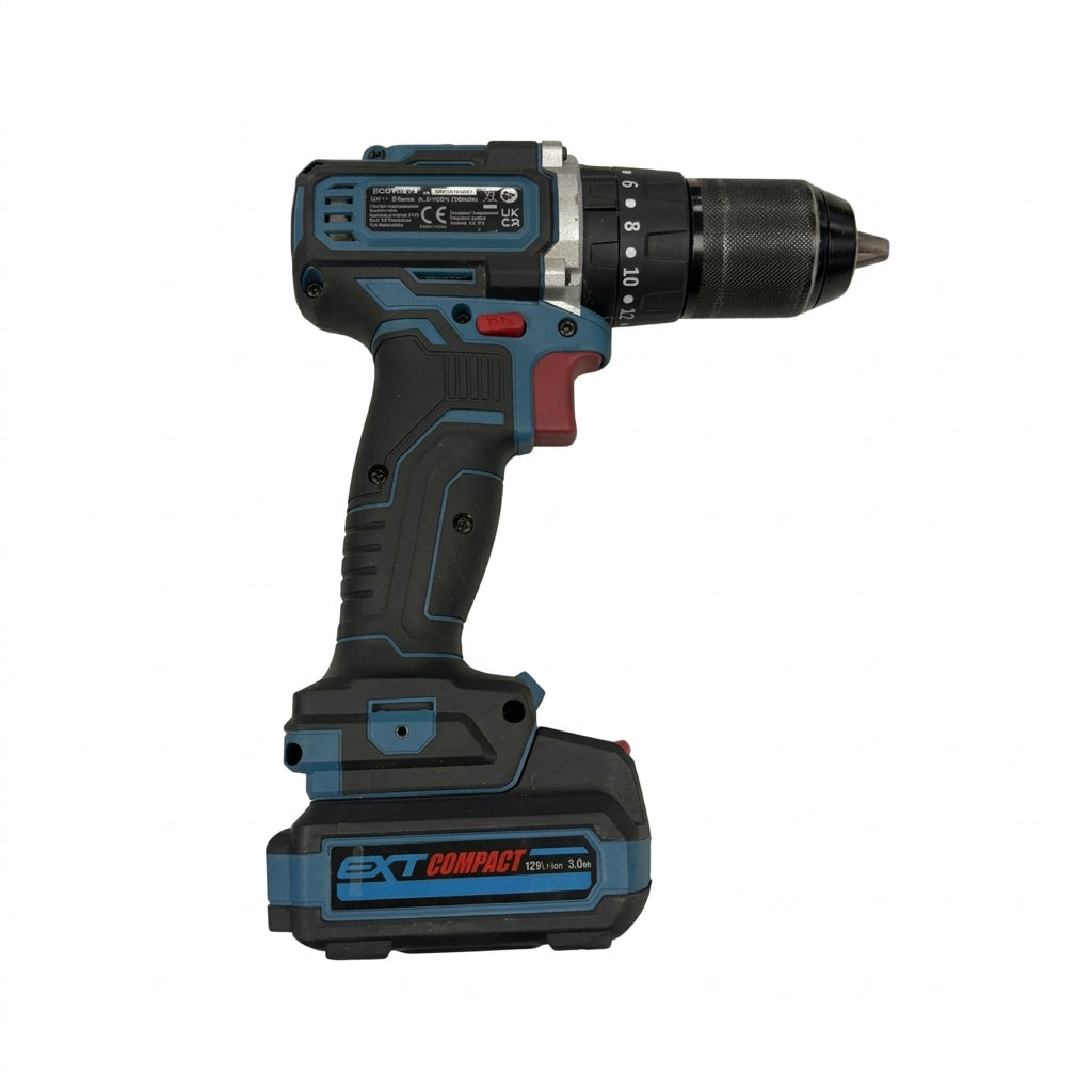 Erbauer ECD12-Li-2 18V Cordless Combi Drill 4.0Ah Battery & Charger Cased