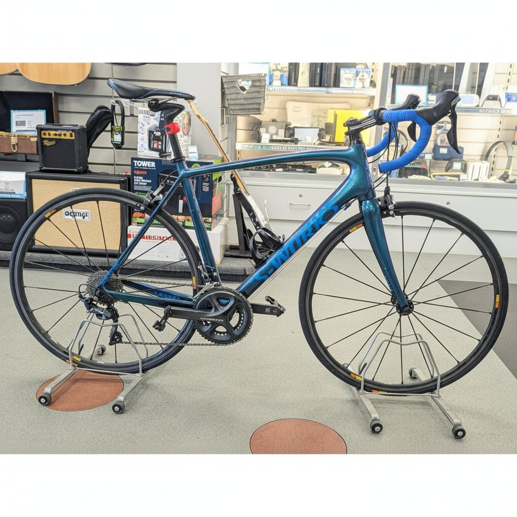 Specialized S-Works Tarmac SL5 Carbon Road Bike Chameleon 11 Speed Ultegra R8000