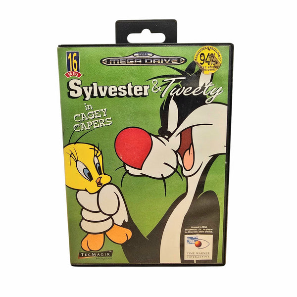 Sylvester and Tweety in Cagey Capers Sega Mega Drive Game Boxed Complete