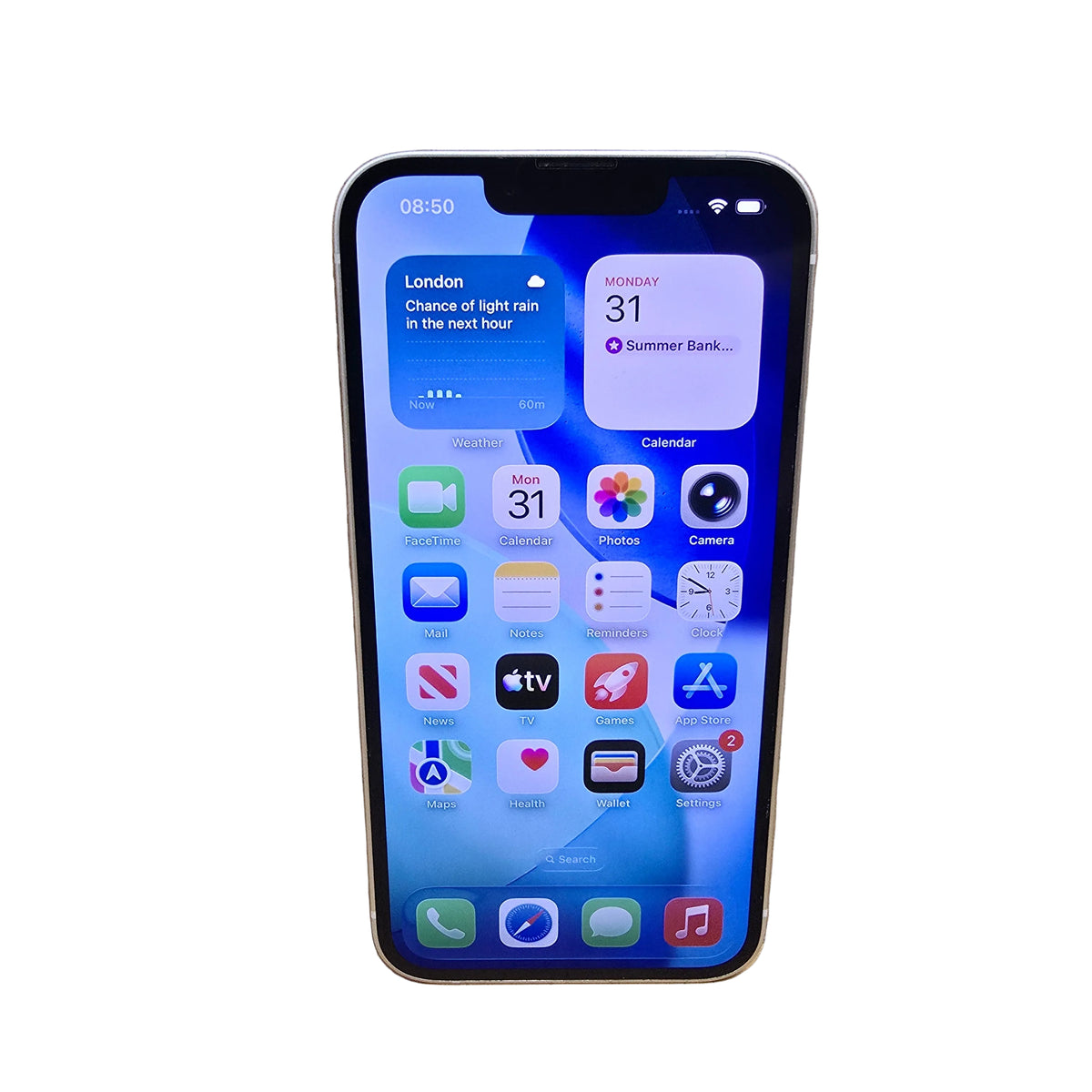 Apple iPhone 14 128GB Unlocked - Starlight 88% Battery Screen Scratches 5G Phone