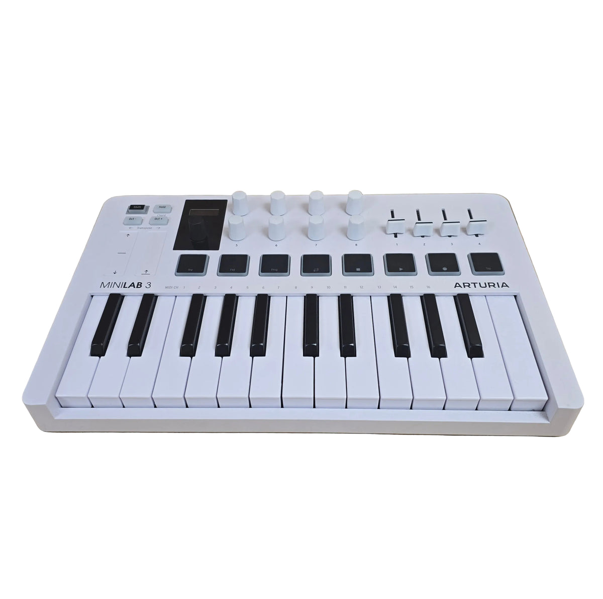 Arturia MiniLab 3 25 Key USB MIDI Keyboard Controller White
