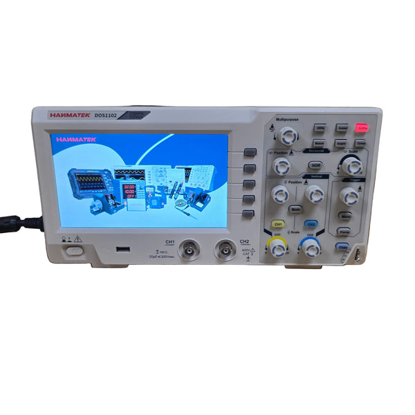 Hanmatek DOS1102 110MHz Digital Storage Oscilloscope Bench Scope - Unit Only