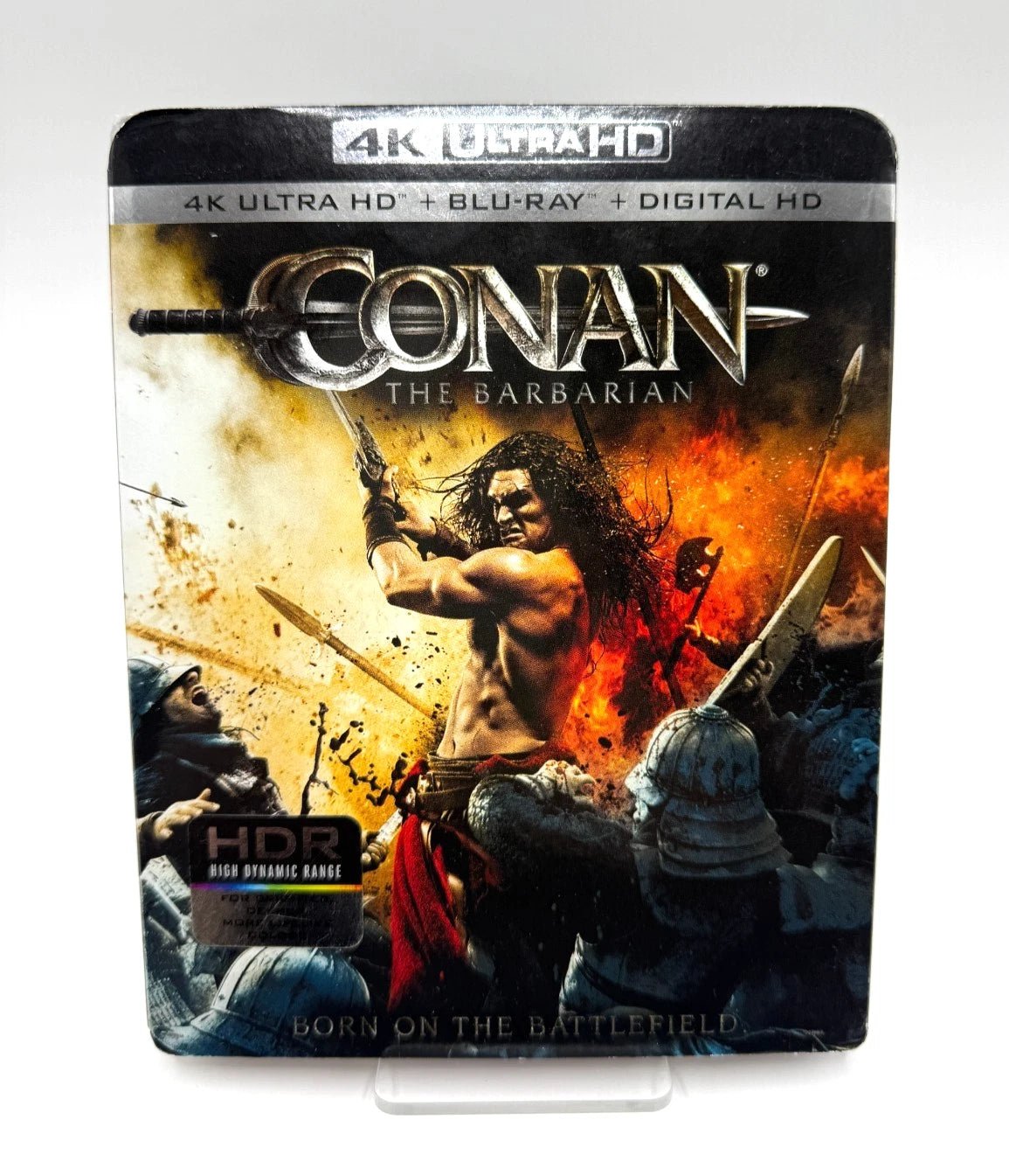 Conan The Barbarian 4K Ultra HD Blu-ray 2011 Jason Momoa New Sealed Digital HD