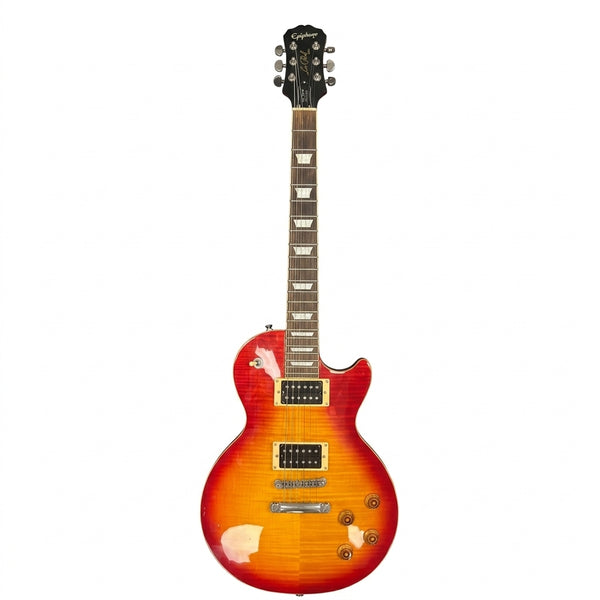 Epiphone Les Paul Standard Electric Guitar Cherry Sunburst Flame Top - Collection Only