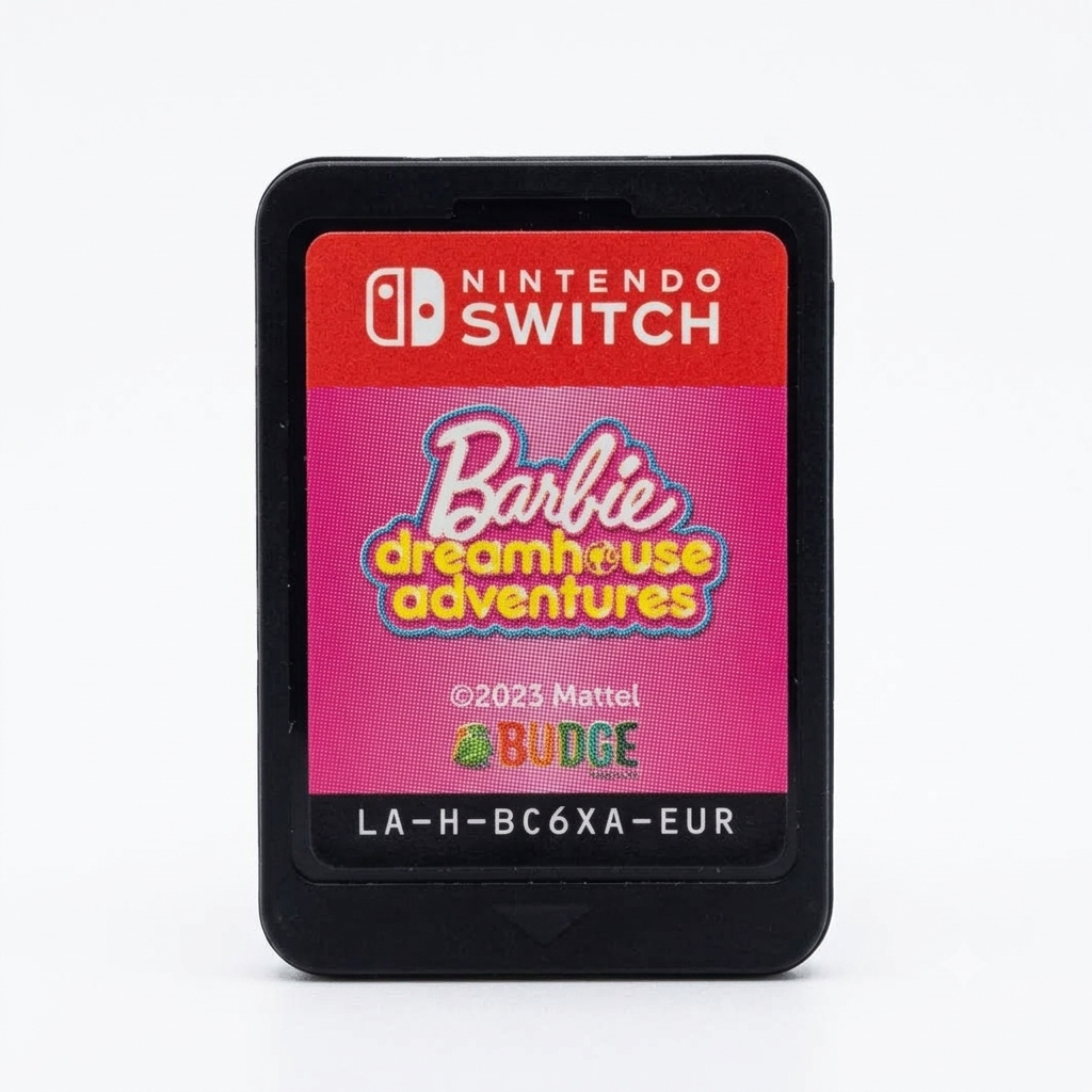 BARBIE DREAMHOUSE ADVENTURES Nintendo Switch - Authentic Cartridge Only