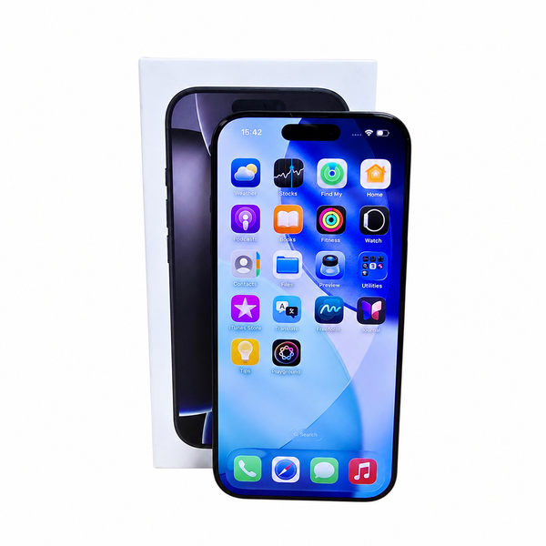 Apple iPhone 16 Pro 256GB Black Titanium Unlocked Great Condition
