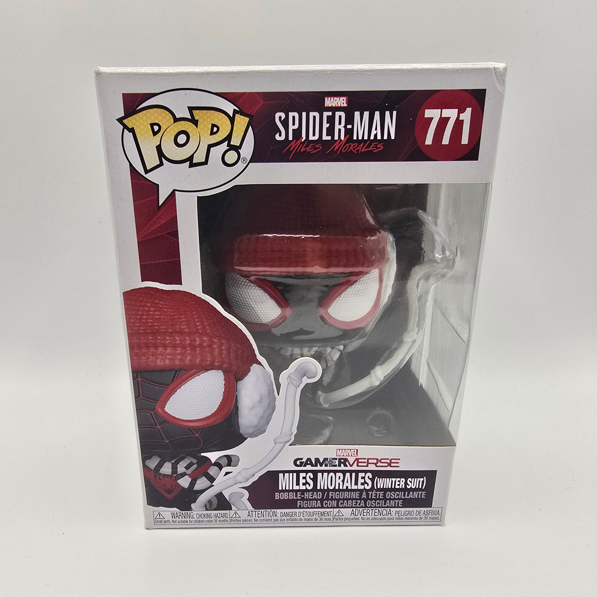 Funko Pop! Miles Morales (Winter Suit) #771 Spider-Man Miles Morales