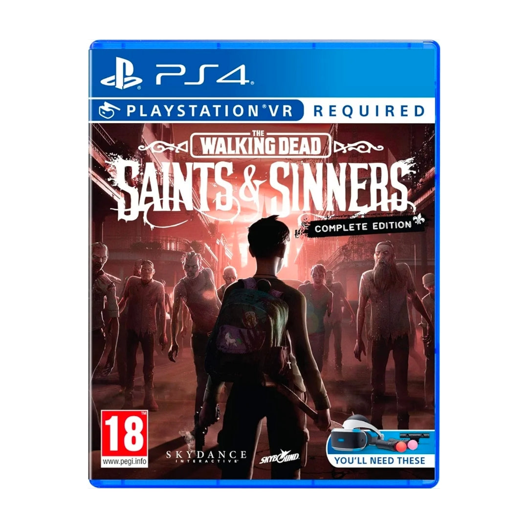 The Walking Dead Saints and Sinners PS4 Game PSVR PlayStation VR
