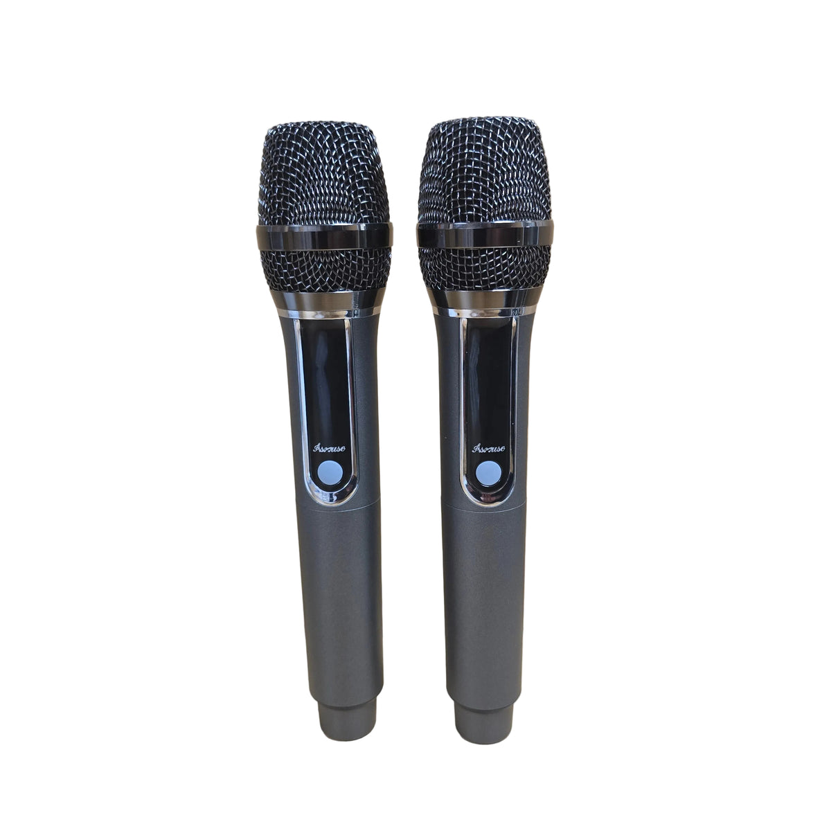 Asmuse P9 UHF Dual Wireless Microphone System 10 Channel Bluetooth Receiver Mics