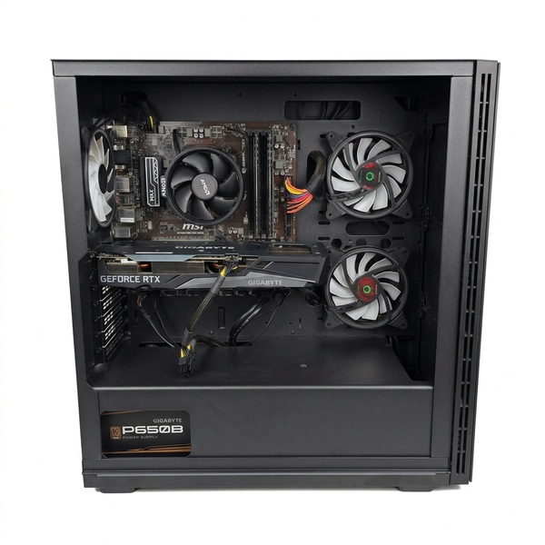 Fierce Custom Gaming PC Desktop AMD Ryzen 5 RTX 3060 12GB 16GB DDR4 RAM 500GB SSD