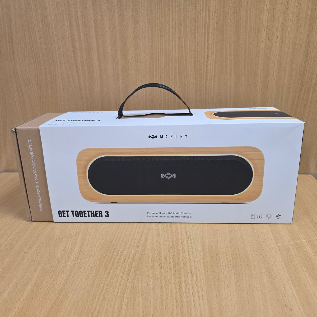 House of Marley Get Together 3 Portable Bluetooth Speaker 30W