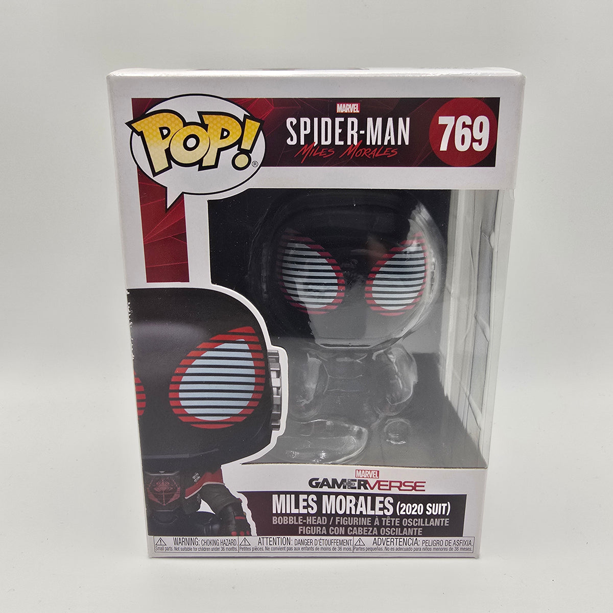 Funko Pop! Marvel Miles Morales (2020 Suit) #769 Spider-Man Miles Morales
