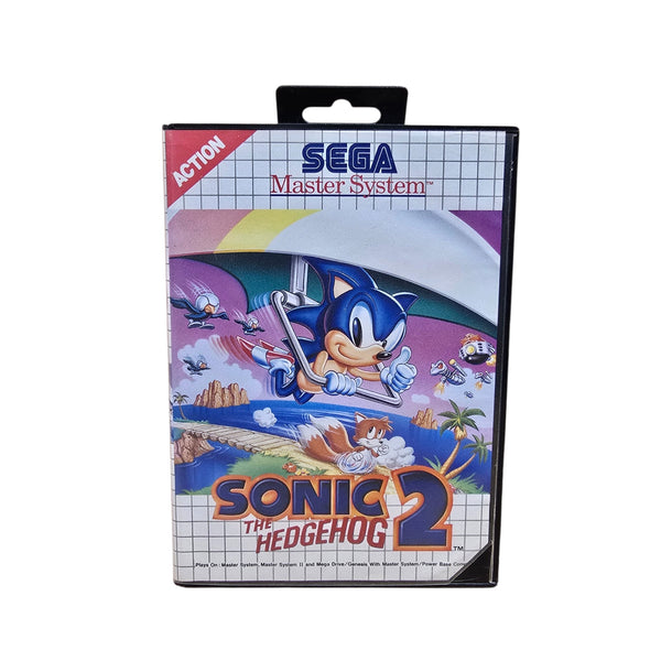 Sonic the Hedgehog 2 Sega Master System Game Boxed Complete No Manual