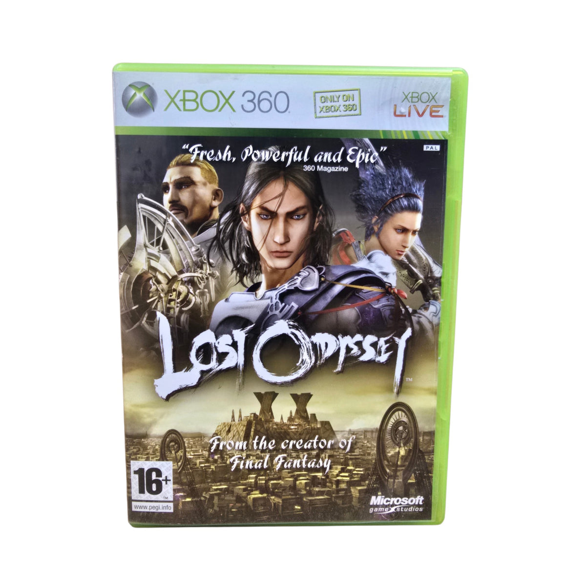 Lost Odyssey Xbox 360 Game RPG Complete 4 Discs Boxed Manual PAL