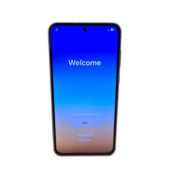 Samsung Galaxy A55 5G 128GB Iceblue Unlocked Android Smartphone - Very Good