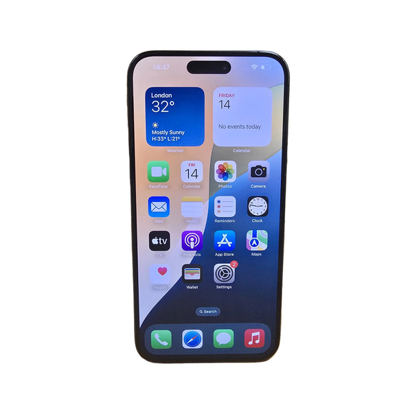 Apple iPhone 15 Pro Max 256GB Unlocked 5G A3106 Blue Titanium Phone Unboxed