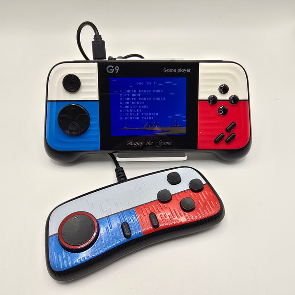 G9 Game Player Handheld Retro Console - 666 Built-In Games