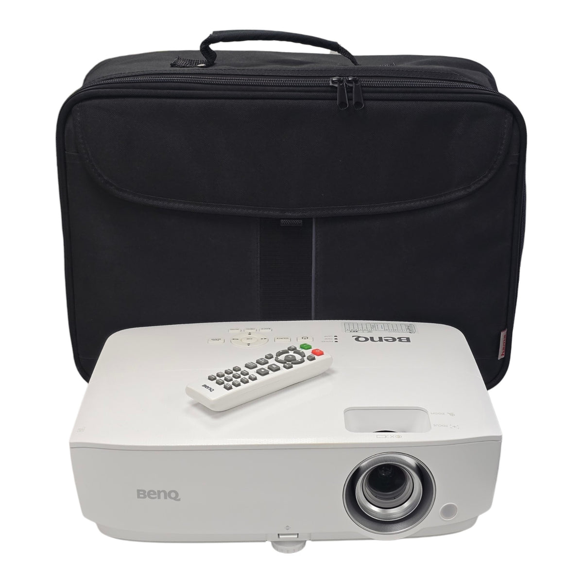 BenQ W1050 1080p Home Cinema Projector - Case, Remote, Leads - Good Condition