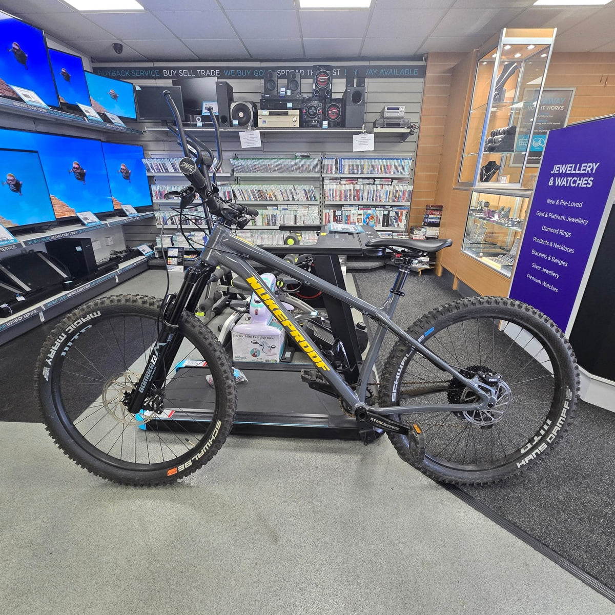 Nukeproof Scout Comp 275 2021 Hardtail MTB - Marzocchi Z2, SRAM DB8, Size L