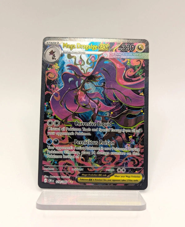 Mega Dragalge ex 118/086 Me04: Chaos Rising Holo