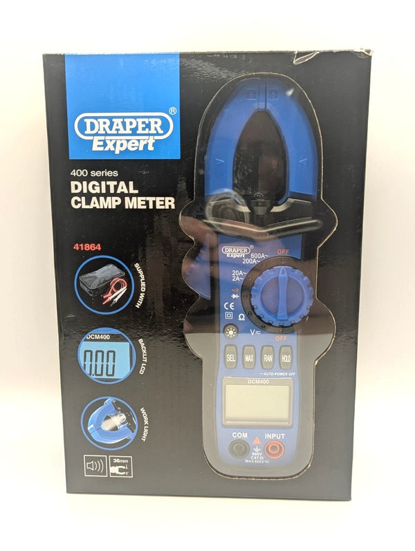 Draper Expert Manual-Ranging Digital Clamp Meter 41864