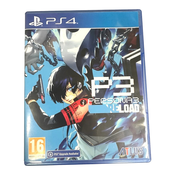 Persona 3 Reload PS4 Game PlayStation 4 Atlus JRPG Cased Free PS5 Upgrade Disc