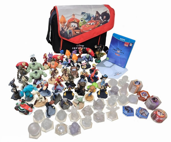 Disney Infinity 2.0 Wii U Game Bundle Joblot 40+ Figures Play Sets Power Discs